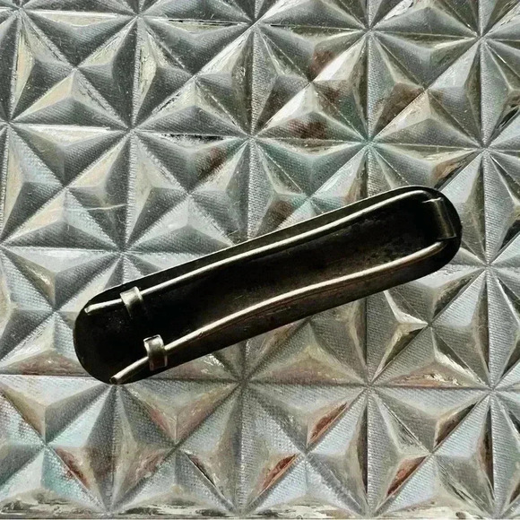Rare Vintage Sterling Hair Clip Pin - Picture 5 of 7
